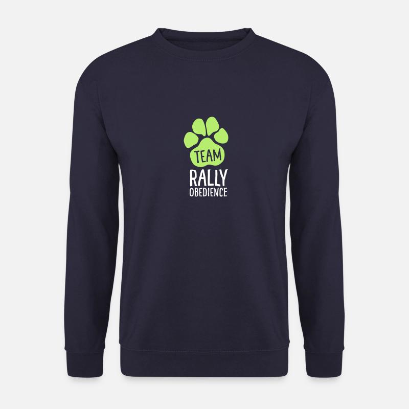Team Rally Obedience - Hundepfote - Hundesport - Unisex Pullover - Navy