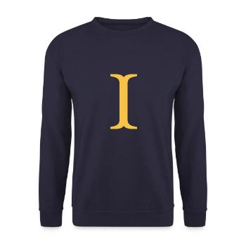 I - Sweat-shirt Unisexe - marine - Devant - Alina (178cm) & Michal (187cm)