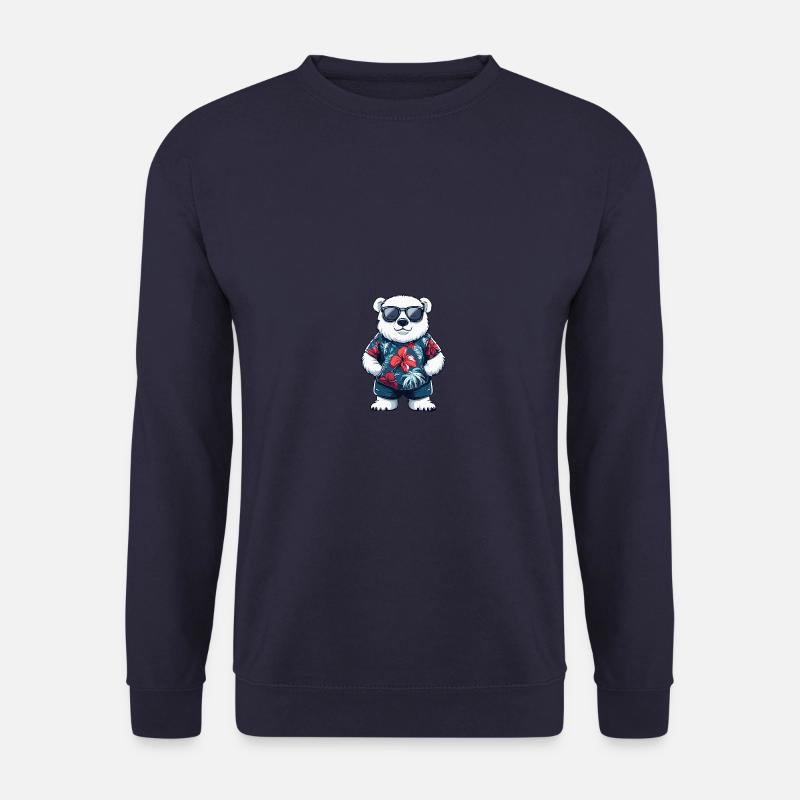 Polar Bear Cool Summer - Unisex Sweatshirt - navy