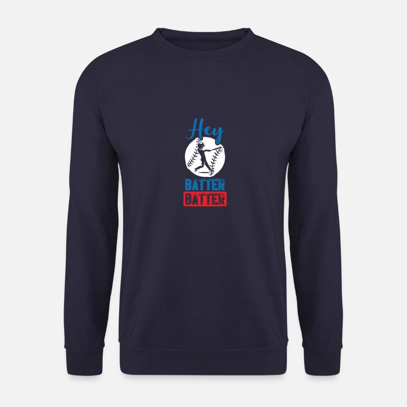 batter baseball - Unisex Pullover - Navy