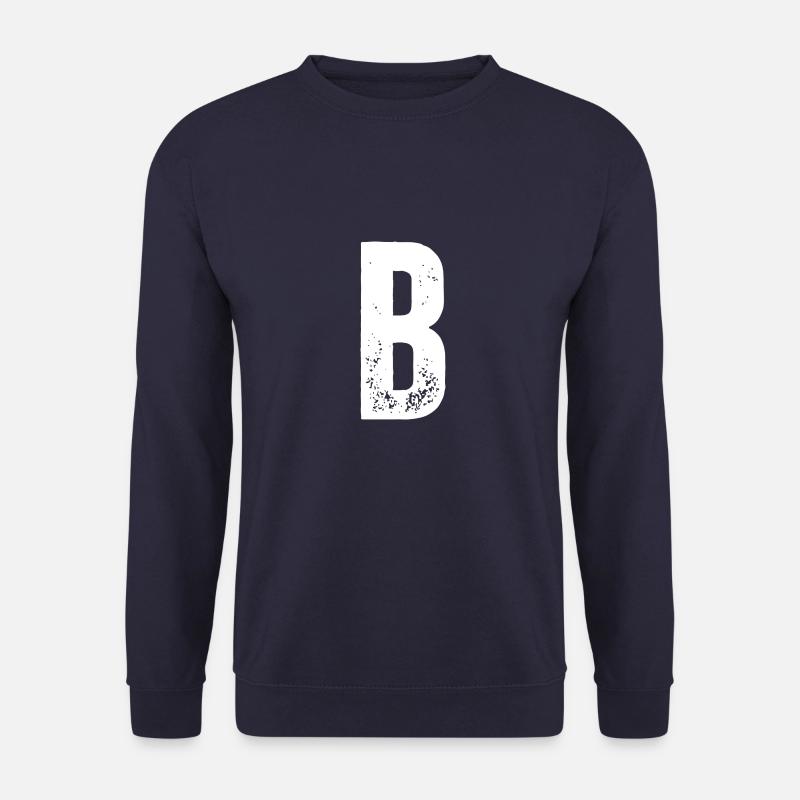 B - Unisex Sweatshirt - navy