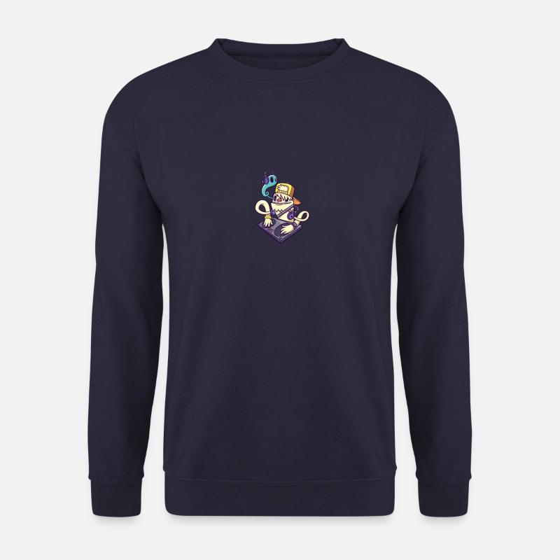 dj alien - Unisex Pullover - Navy