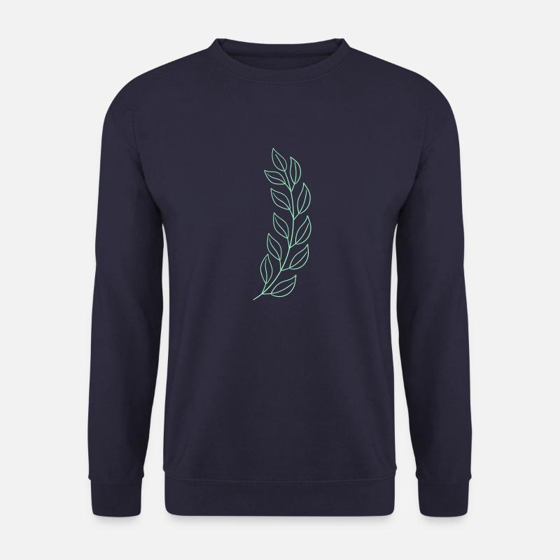 Wheat leaf - Unisex Sweatshirt - navy