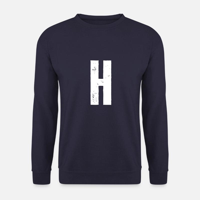 H - Unisex Sweatshirt - navy