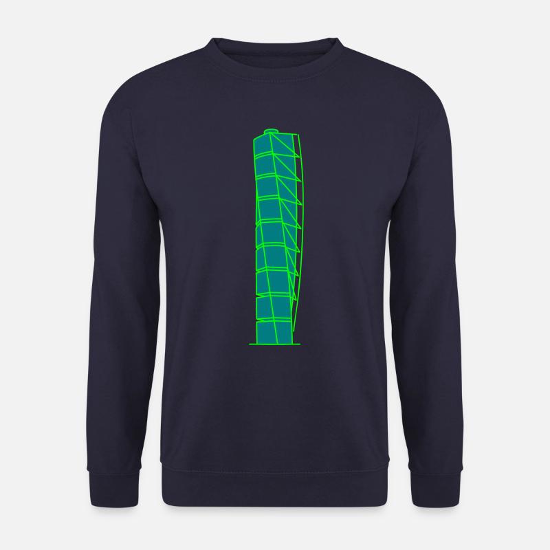 Turning Torso Malmö 2 - Unisex Pullover - Navy