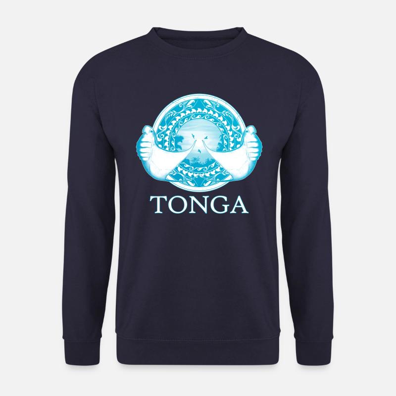 Tonga Mantarochen - Unisex Pullover - Navy