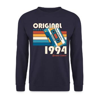 30. Geburtstag Legende September 1994 Jahrgang 94 - Unisex Pullover - Navy - Vorne - Alina (178cm) & Michal (187cm)