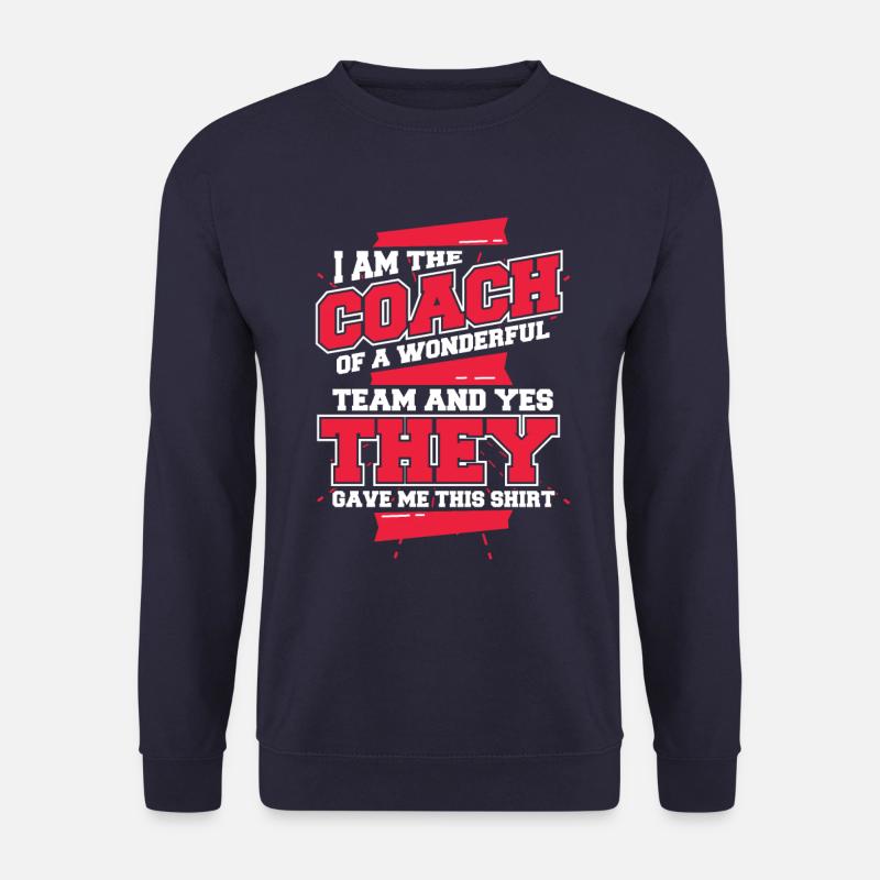 Coach Trainer - Unisex Sweatshirt - navy
