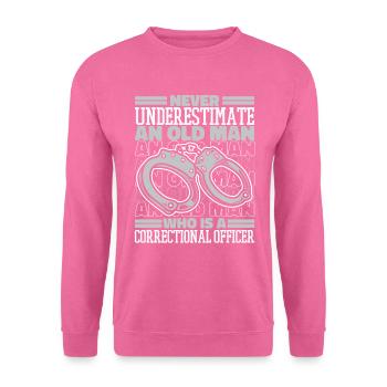 Justizvollzugsbeamter Wärter Vollzugsbeamter - Unisex Pullover - Pink - Vorne