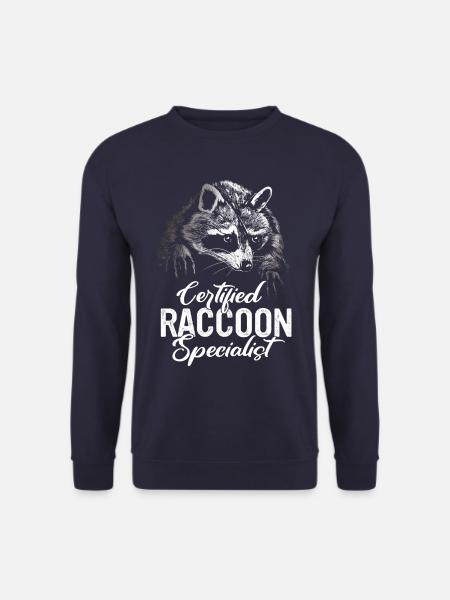 Raccoon - Unisex Sweatshirt - navy