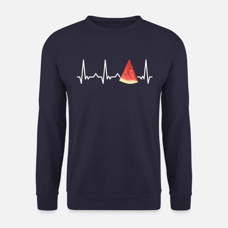 Fruit de melon d’eau - Sweat-shirt Unisexe - marine