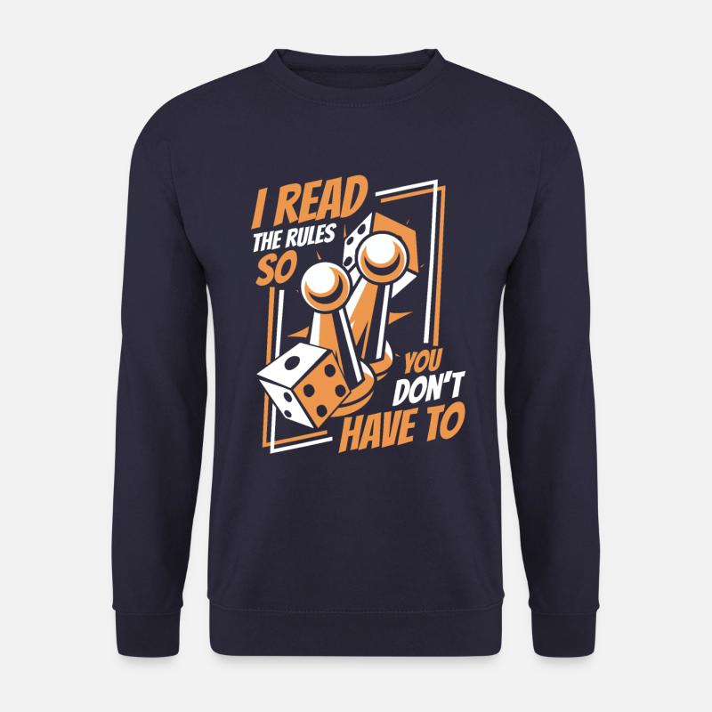 Brettspiel Brettspiele Gesellschaftsspiele - Unisex Pullover - Navy