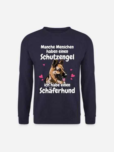 Deutscher Schäferhund Hund - Unisex Pullover - Navy