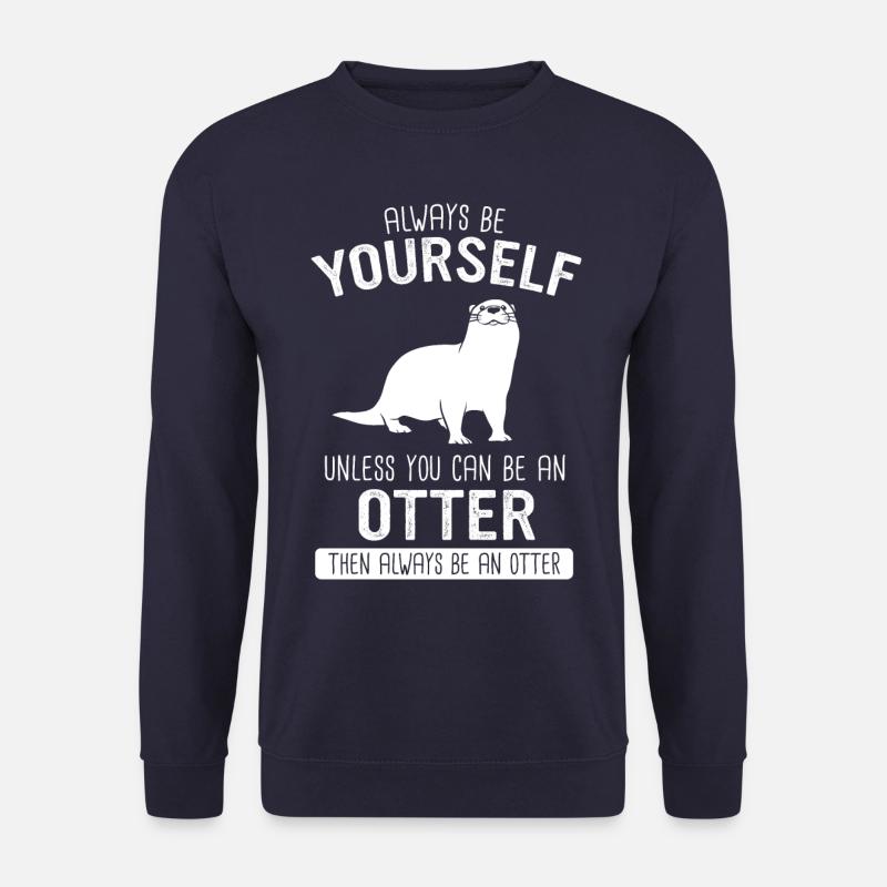 Otter Seeotter - Unisex Pullover - Navy