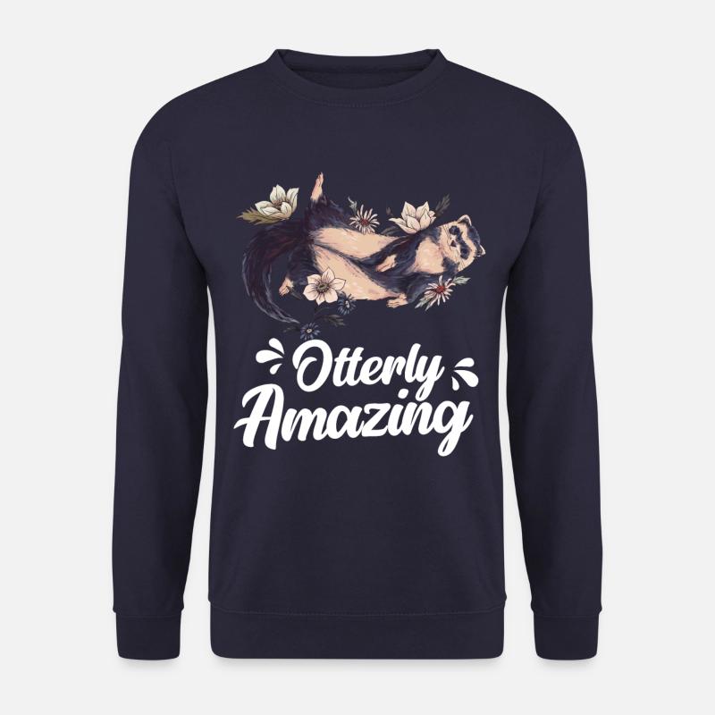 Otter Seeotter - Unisex Pullover - Navy