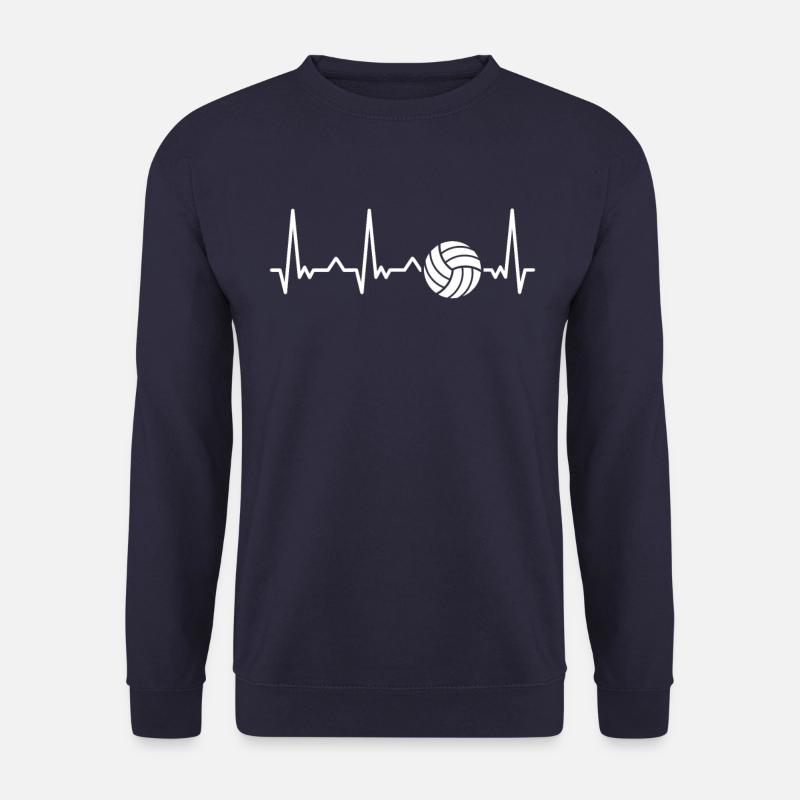 Volleyball Spieler Beach Volleyball Volleyballer - Unisex Pullover - Navy