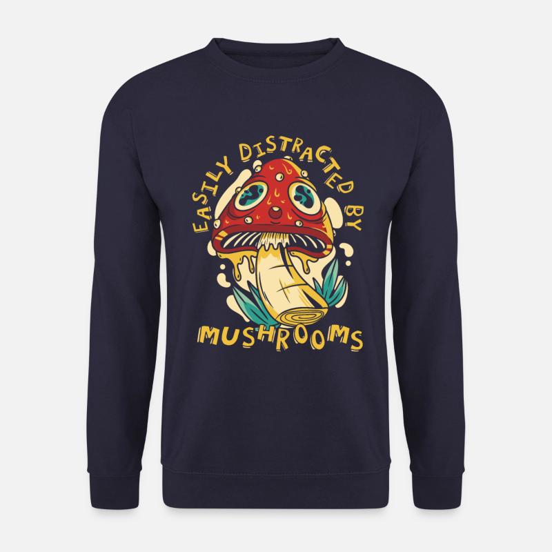 Champignons Champignons Champignon Champignon - Sweat-shirt Unisexe - marine