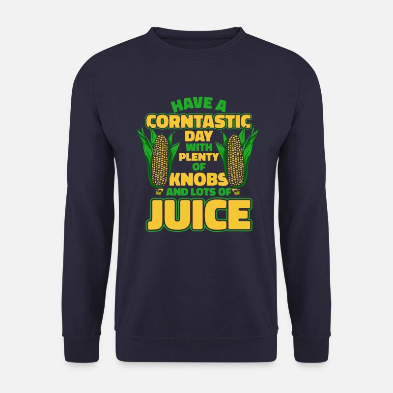 Mais Maiskolben Bauer - Unisex Pullover - Navy
