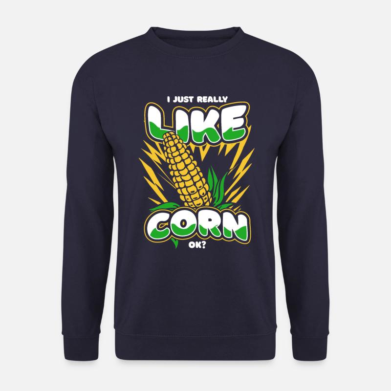 Mais Maiskolben Bauer - Unisex Pullover - Navy