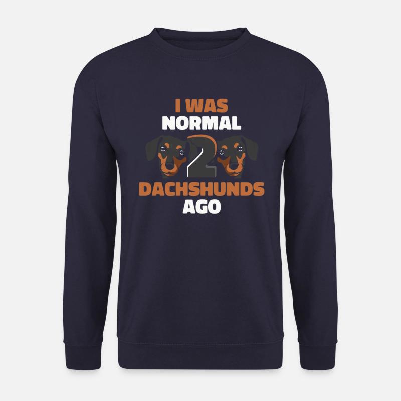 Dackel Hund - Unisex Pullover - Navy