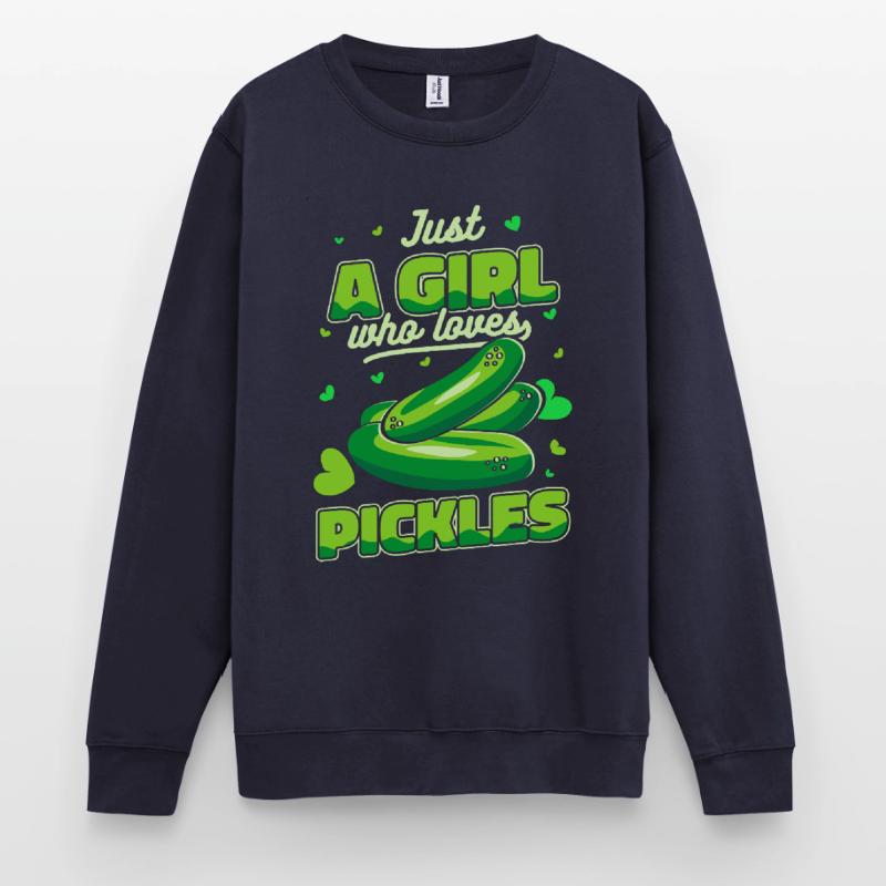Concombre Concombre Concombre Concombre Aneth alimentaire Sweat-shirt Unisexe