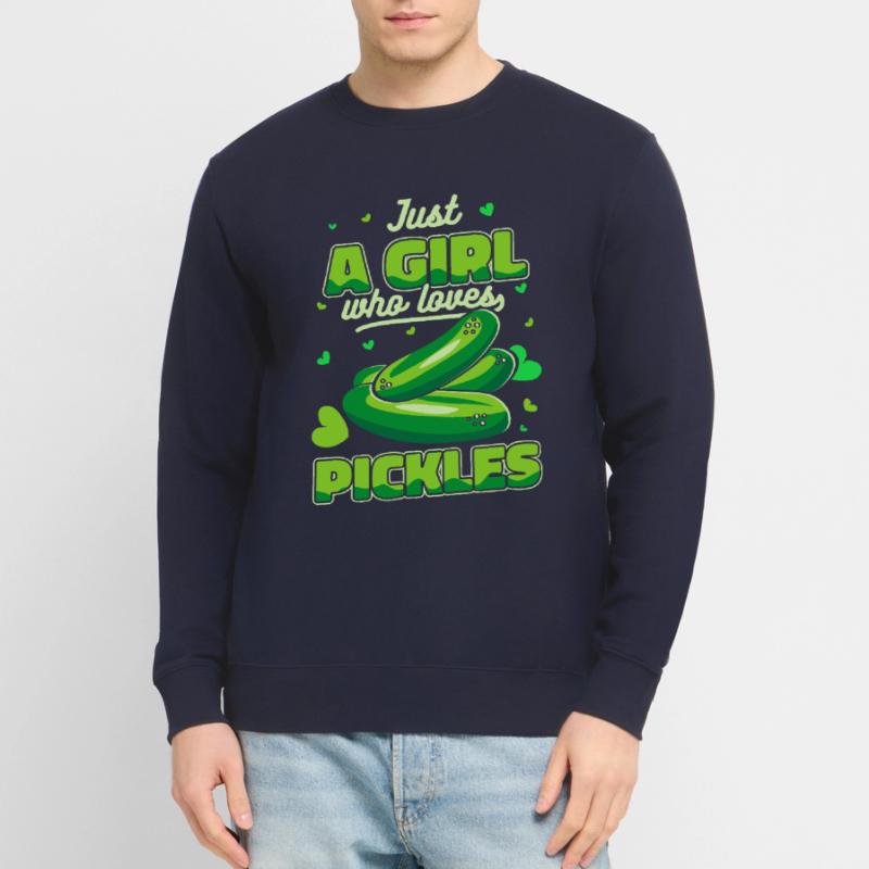 Concombre Concombre Concombre Concombre Aneth alimentaire Sweat-shirt Unisexe