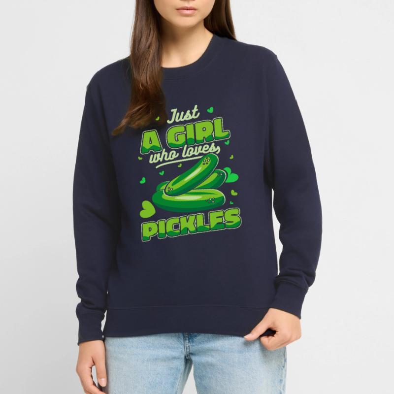 Concombre Concombre Concombre Concombre Aneth alimentaire Sweat-shirt Unisexe
