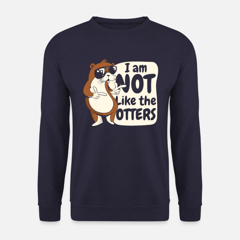 Otter Seeotter - Unisex Pullover - Navy