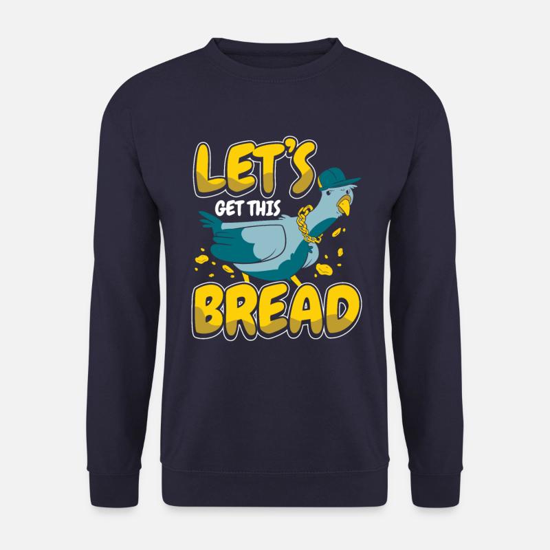 Taube Tauben Tier Vogel - Unisex Pullover - Navy