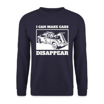 Tow Truck Truck Tow Truck - Unisex Sweatshirt - navy - Front - Alina (178cm) & Michal (187cm)