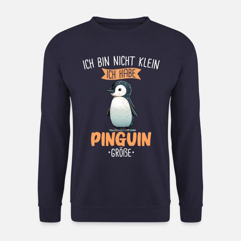Pinguin Zwergpinguine Kaiserpinguin - Unisex Pullover - Navy