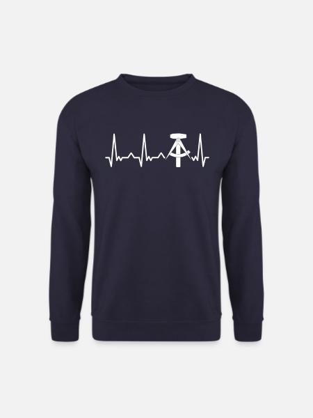 Ostdeutschland Osten Ossi DDR Heimat Ostblock - Unisex Pullover - Navy