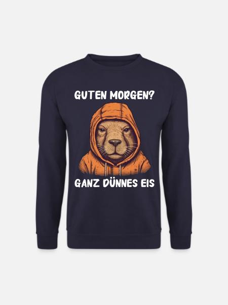Capybara Wasserschwein Capybaras - Unisex Pullover - Navy