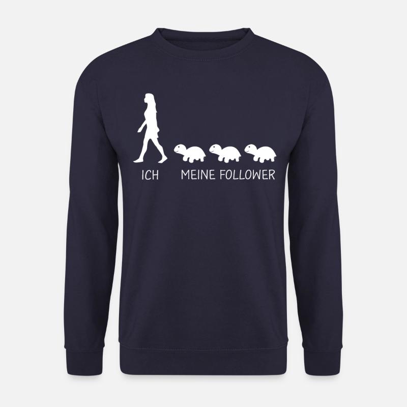 Schildkröte Meeresschildkröte Landschildkröte - Unisex Pullover - Navy