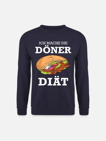 Döner Kebab Dönermann Essen - Unisex Pullover - Navy