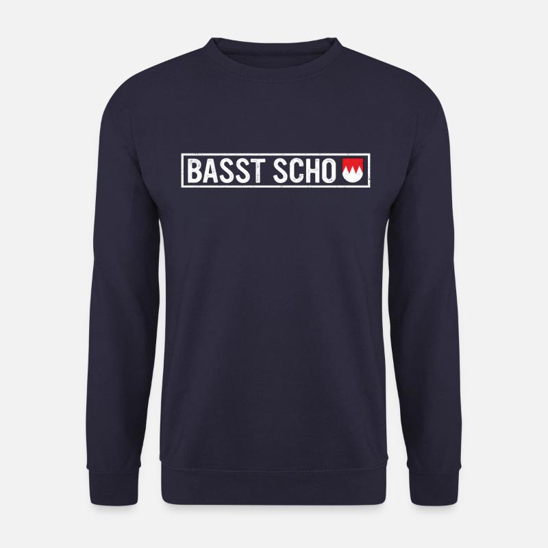 Franken Bayern Nürnberg Frankenland Fränkisch - Unisex Pullover - Navy