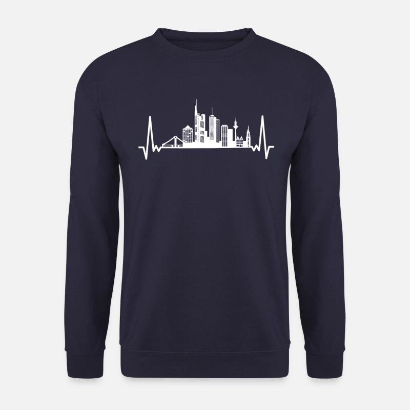 Frankfurt Hessen Deutschland Frankfurter - Unisex Pullover - Navy