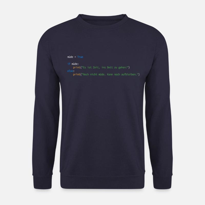 Programmierer Informatiker Nerd Softwareingenieur - Unisex Pullover - Navy