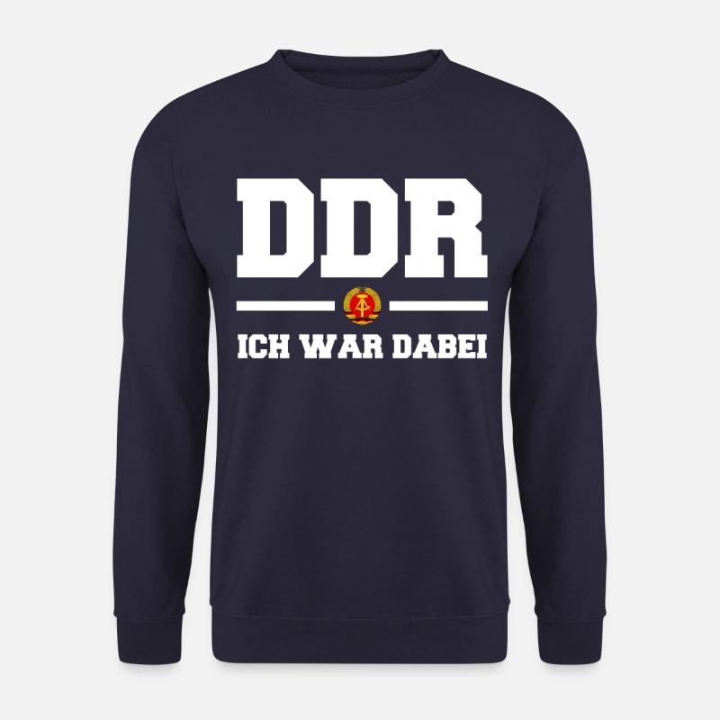 Allemagne de l’Est Ossi de l’Est RDA Patrie Bloc de l’Est - Sweat-shirt Unisexe - marine