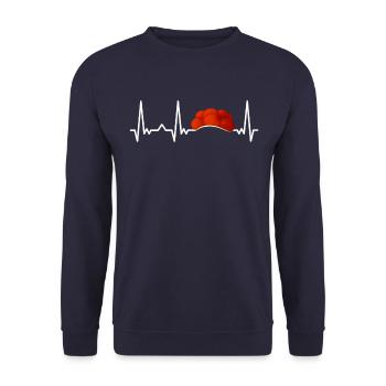 Schwarzwald Schwarzwälder Baden-Württemberg - Unisex Pullover - Navy - Vorne - Alina (178cm) & Michal (187cm)