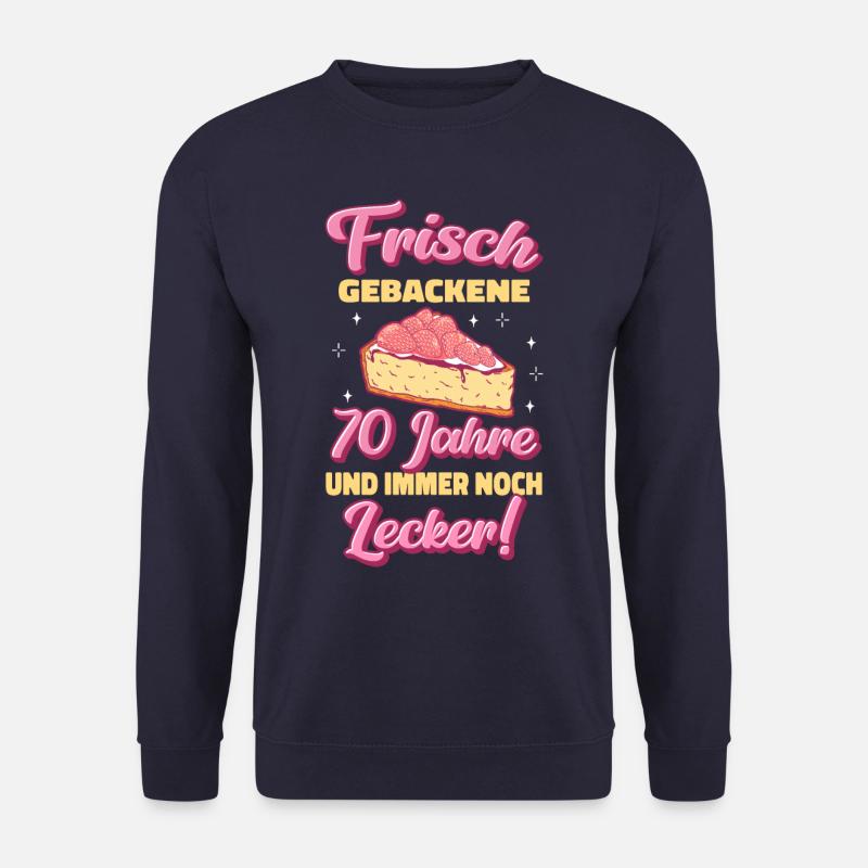 Geschenk 70 Jahre Geburtstagskind - Unisex Pullover - Navy