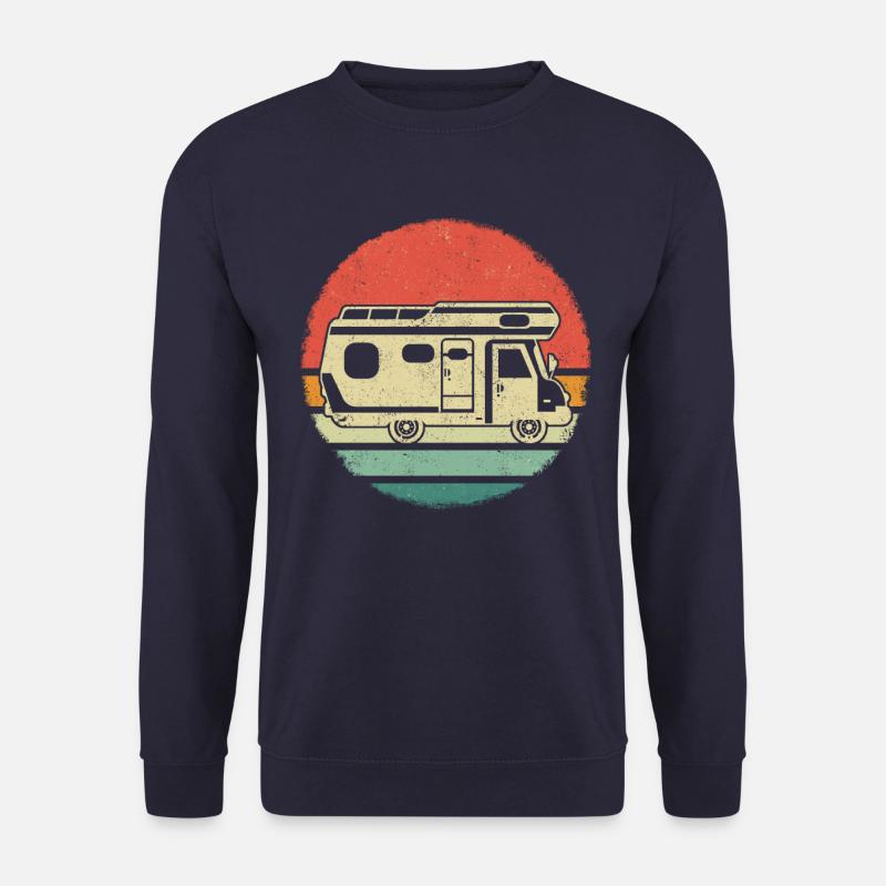 Camping Caravan Camper - Unisex Sweatshirt - navy