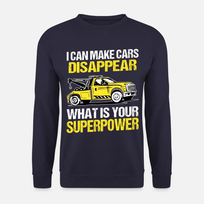 Abschleppwagen Truck Abschlepper - Unisex Pullover - Navy