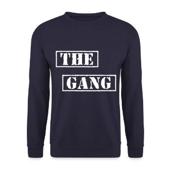Le gang - Sweat-shirt Unisexe - marine - Devant - Alina (178cm) & Michal (187cm)
