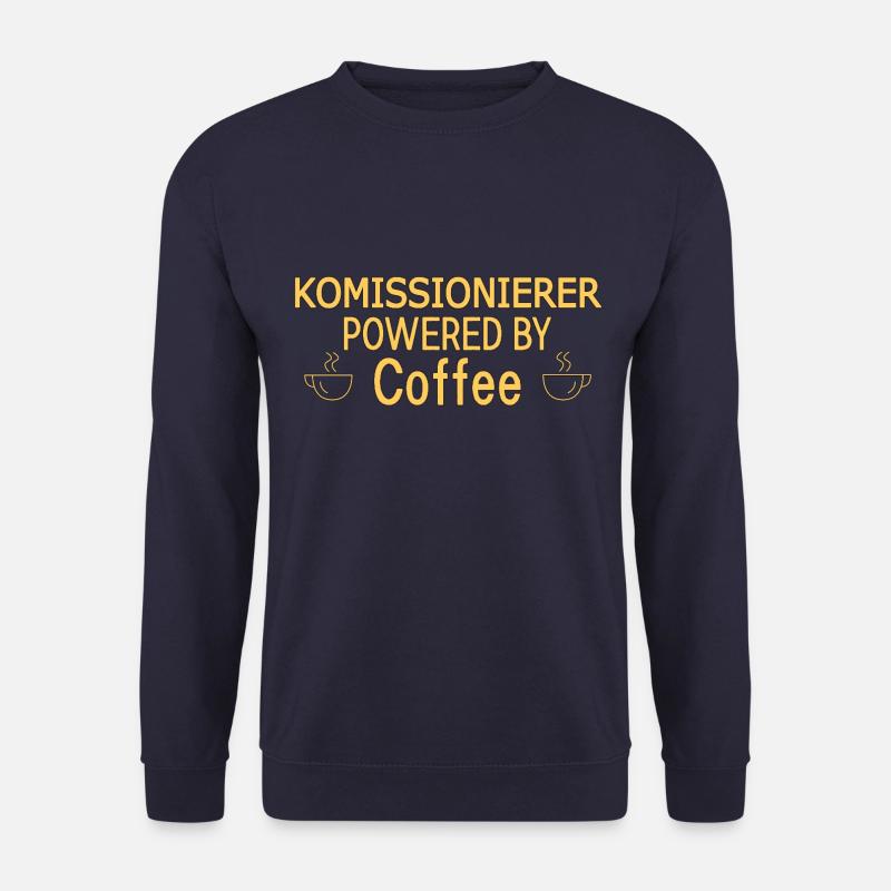 Komissionierer Powered By Coffee - Unisex Pullover - Navy