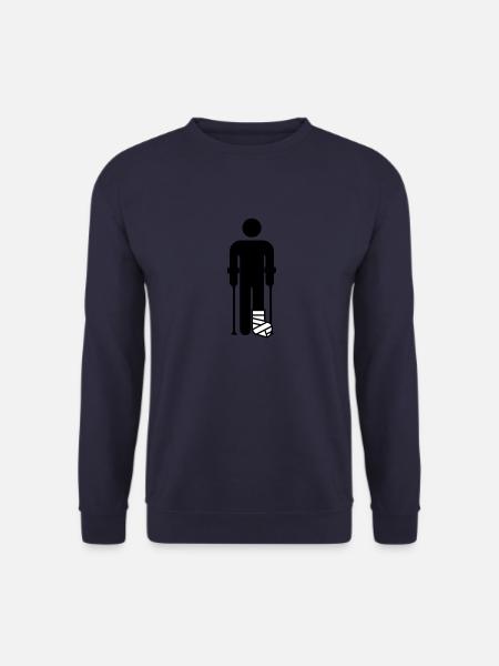 Gipsbein - Unisex Pullover - Navy