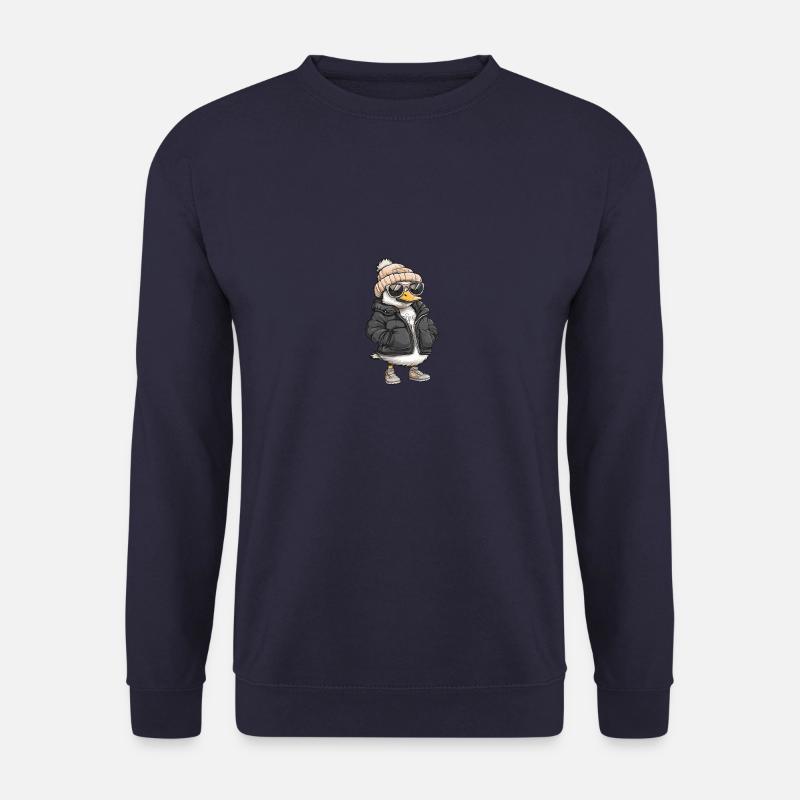 Gans Winter - Unisex Pullover - Navy