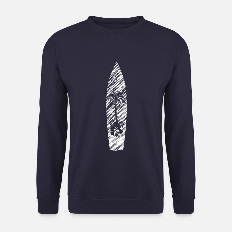 SURFBOARD SURFING SURFER - Unisex Sweatshirt - navy