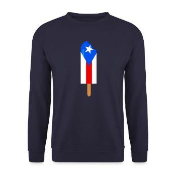 Porto Rico - Sweat-shirt Unisexe - marine - Devant - Alina (178cm) & Michal (187cm)