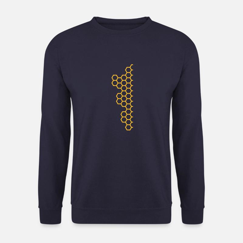 Honeycombs - Unisex Sweatshirt - navy